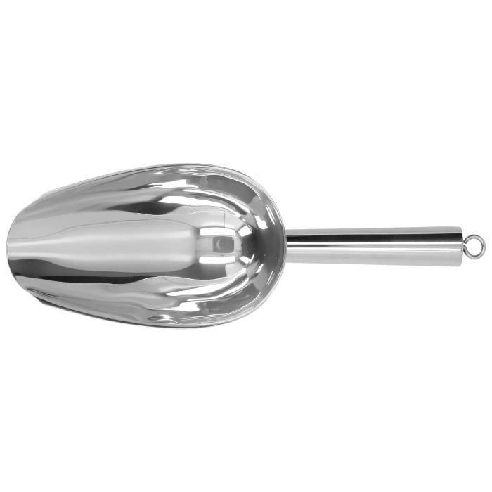 Lot De 2 Petites Pelles à Glace En Acier Inoxydable - Cuillère Multifonction Bar, Cuisine, Buffet