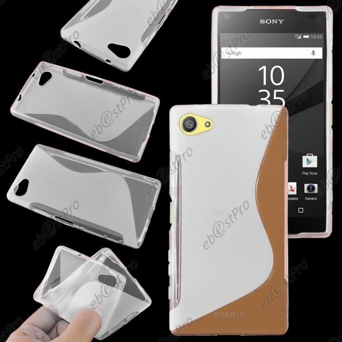 EbestStar Cover Per Sony Xperia Z5 Compact | Custodia In Pelle PU Con Chiusura Magnetica + Pellicola Vetro Temperato 9H Inclusa | Nero - 3