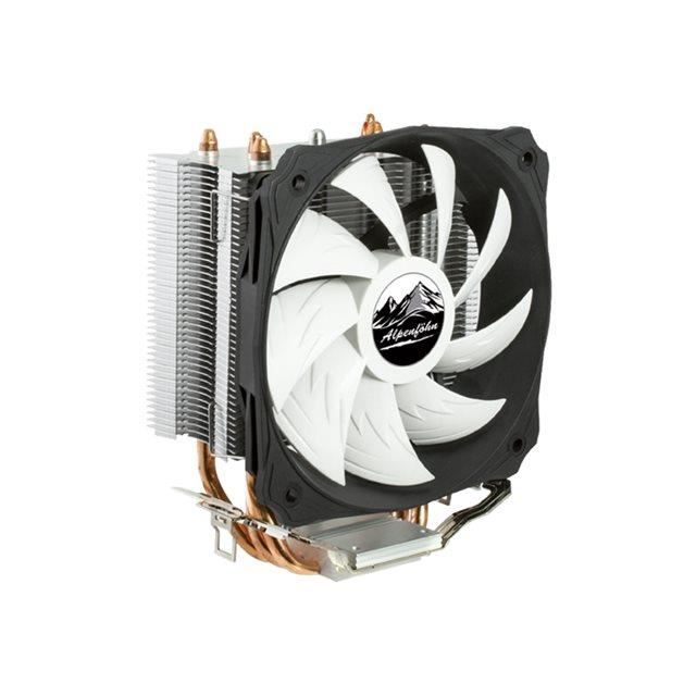 Alpenföhn BEN NEVIS Refroidisseur de processeur pour : LGA1156 AM2 AM2+ AM3 LGA1155 AM3+ LGA2011 FM1 LGA1150 LGA2011 3 LGA1151 AM4 LGA2066 HDC avec ailettes en aluminium 120... - vue 3