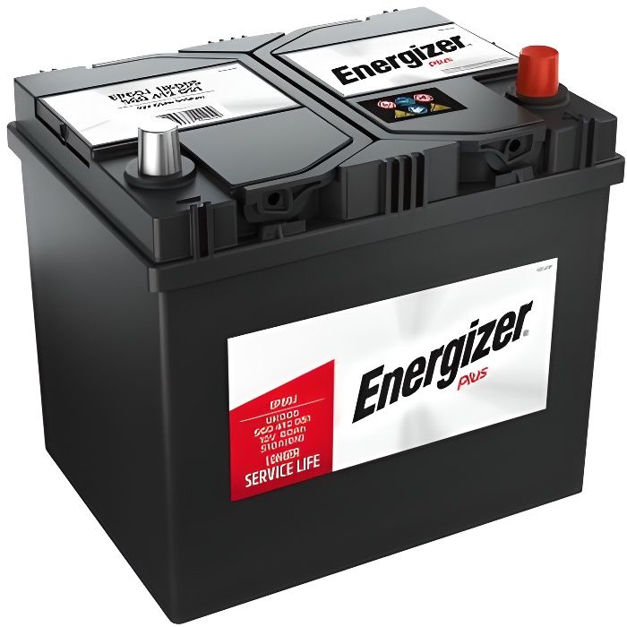 Batterie ENERGIZER PLUS EP60J 12 V 60 AH 510 AMPS EN - Cdiscount Auto