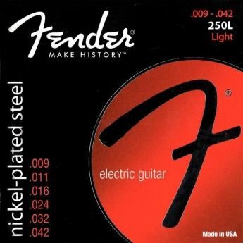 Fender 250L : Le Jeu de Cordes Électrique Nickel-Plated Steel Idéal pour le Hard Rock (Test & Avis 2024)