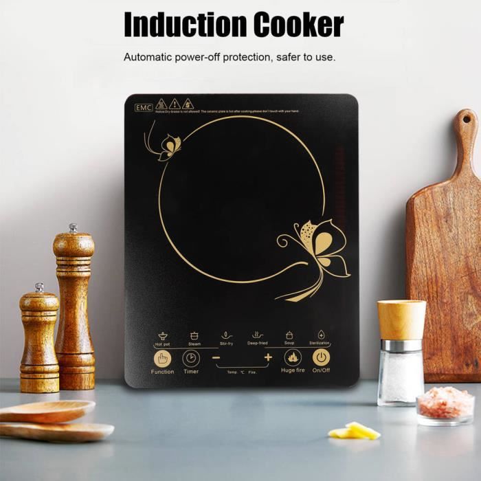 Table de cuisson à induction invisible : le plan de travail tendance