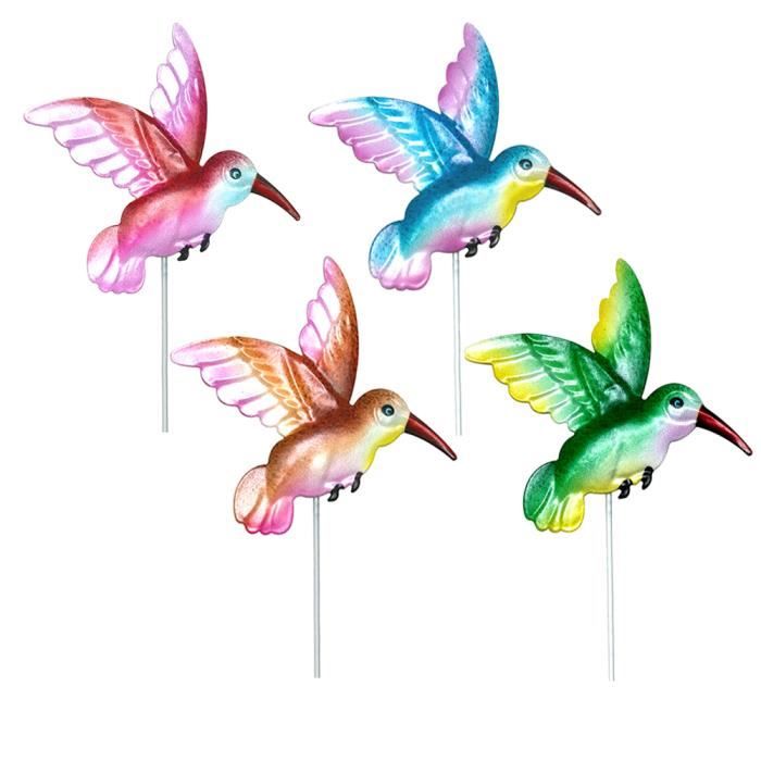Rordigo Lot De 24 Piquets De Décoration De Jardin En Forme De Libellule 3D