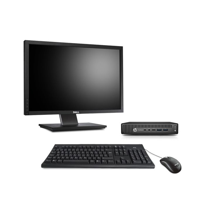 Pack PC avec écran - HP ProDesk 600 G2 DM - 8Go - 512Go SSD + Écran 22 Reconditionné - Hewlett-Packard reconditionné disponible sur Cdiscount Seconde Vie