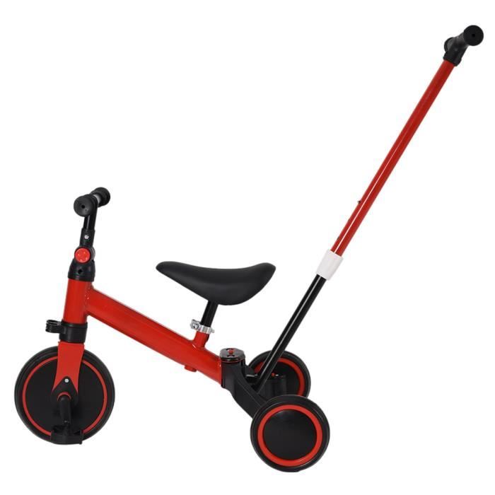TRICYCLE PLIANT ADULTES, EN ROUES ROUGE 24 , ENGRENAGES SHIMANO À 6