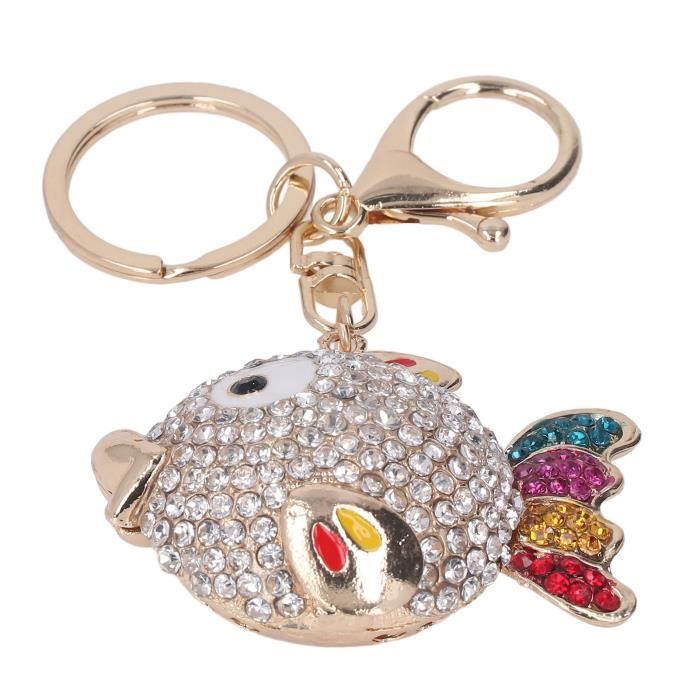 AXOC Porte-clés De Pêche Dessin Animé Poisson Tropical Pêche ...