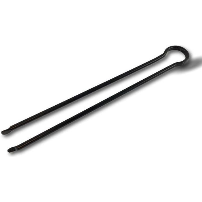 Pince à Bois Kibros 70cm Acier Forgé - Pour Cheminée, Poêle, Barbecue