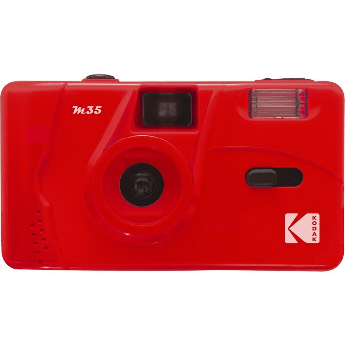 Appareil photo argentique - KODAK - M35 - 35mm - Rouge - Rechargeable Appareil photo argentique - KODAK - M35 - 35mm - Rouge - Rechargeable
