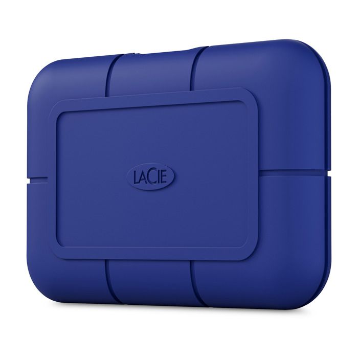 LaCie Rugged Mini 2 To - Disque Dur Externe Ultra-Résistant Chocs, Chutes Et Écrasement, USB-C, Sauvegarde PC/Mac + Rescue 2 Ans