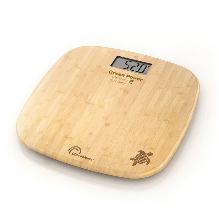 Pèse-personne Little Balance Soft Bambou Tortue USB-R