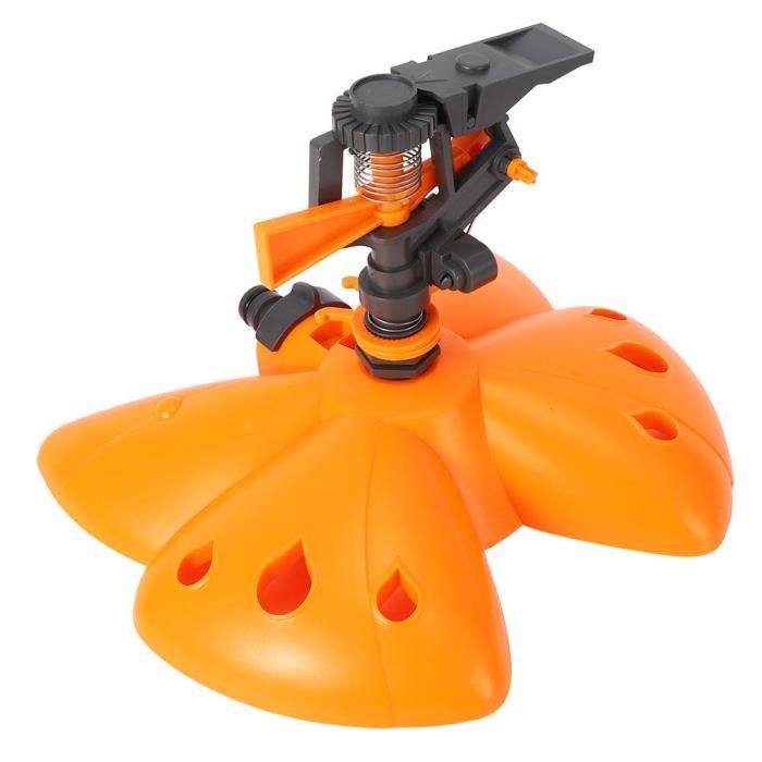 Arroseur Rotatif Automatique Pour Pelouse / Jardin - Portée 68 M, Réglable, En ABS/PP, Pour Irrigation Grande Surface - 11
