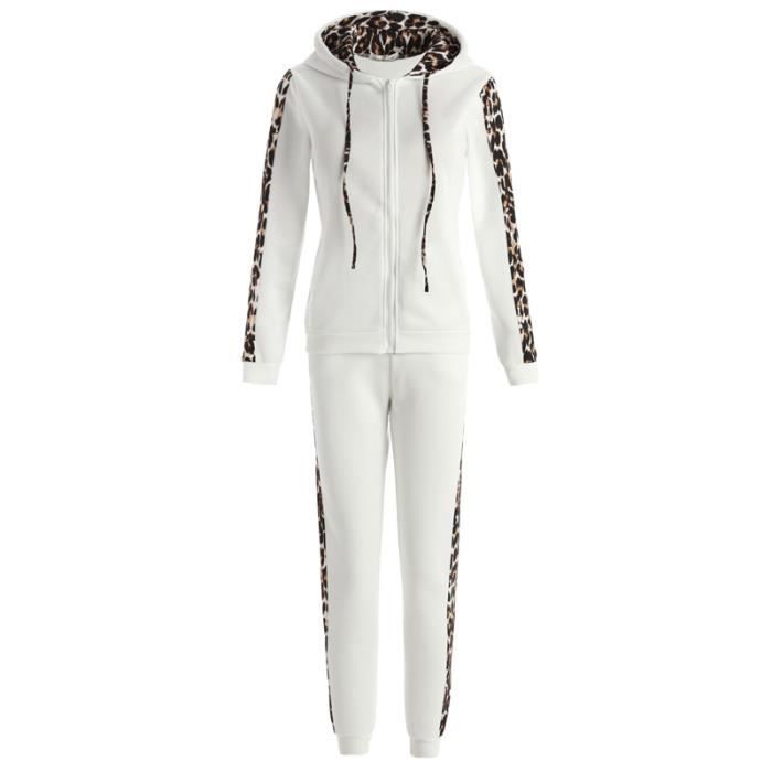 Acheter Ensemble Sweat-shirt à Capuche Et Pantalon De Couleur Unie Pour