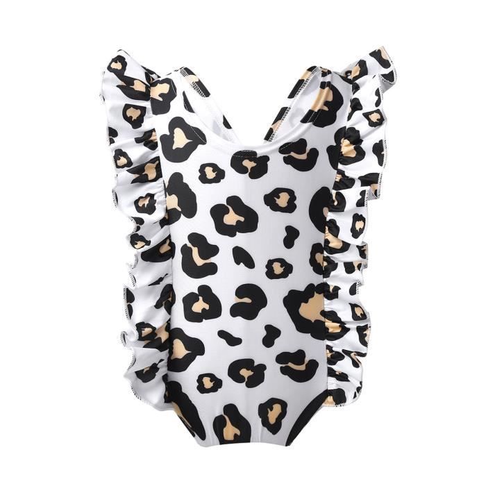Bebe Fille Une Piece Maillot De Bain Sans Manches Volants Imprime Leopard Age 6 Mois 3 Ans Combinaison Ete Plage Beachwear Blanc Cdiscount Pret A Porter Bebe Fille Une Piece Maillot De Bain Sans Manches Volants Imprime Leopard Age 6 Mois 3 Ans Combinaison Ete Plage Beachwear Blanc Cdiscount Pret A Porter
