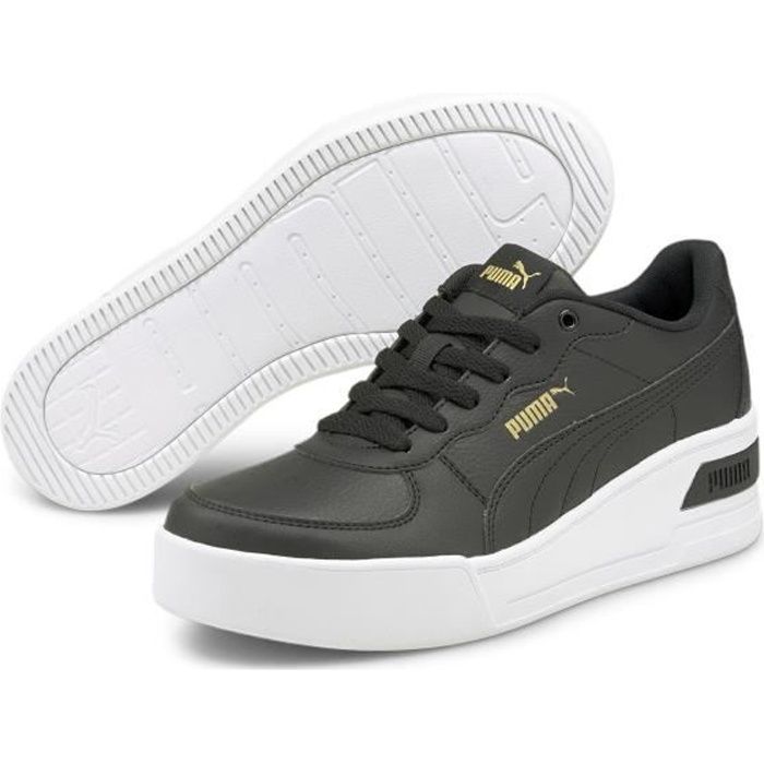 basket femme puma noir