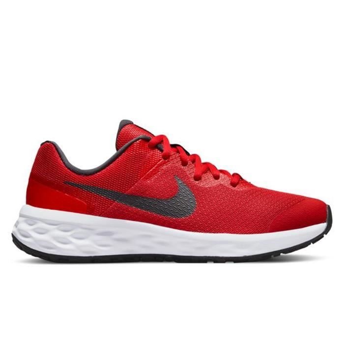 chaussure de course pour enfant nike revolution 6 - rouge - dd1096-607