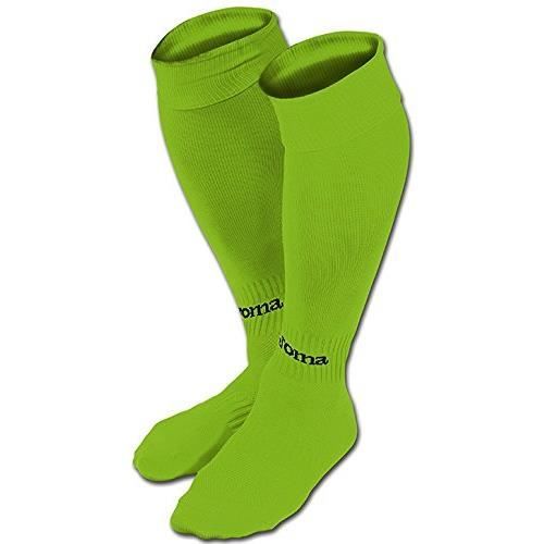 Chaussettes de football - JOMA - SA-MEDIA CLASSIC II - Vert fluor - Respirantes - Mixte