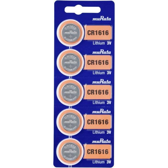 Lot De 20 Piles Bouton CR1632 Au Lithium 3V - Date De Péremption Décembre 2025, Neuves