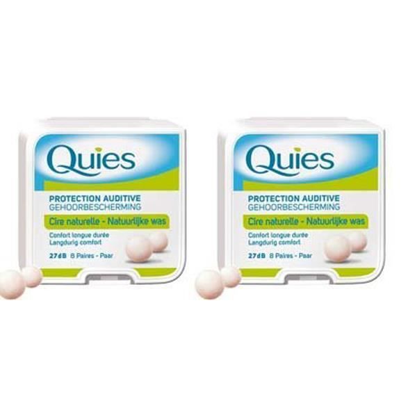 Quies Gehörschutz Aus Wachs – 8 Paar, Hypoallergen, Reduzieren Lärm Um Ca. 27 DB