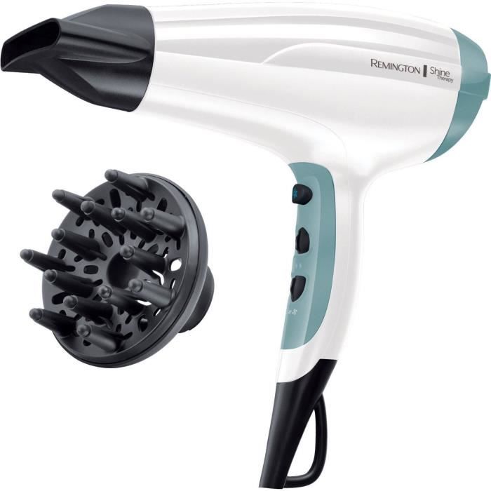 Sèche-cheveux - Remington D5216 - 2300W - 2 Vitesses - Ionique - Brillance