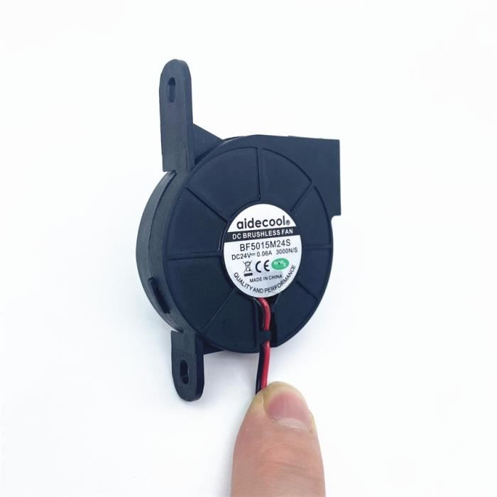 Ventola DC Brushless BDM5015S &ndash; 12V, 0.06A, 50x50x15mm &ndash; Soffiatore Per Umidificatore O Case