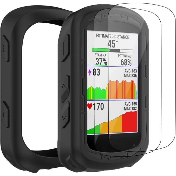 Coque Silicone + Verre Trempé Pour Garmin Edge 1040 - Protection GPS Vélo
