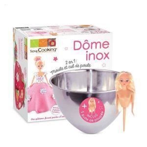 Kit P&acirc;tisserie Scrapcooking Kit moule inox dome + buste princes