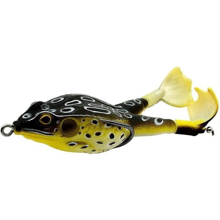 Ancien Leurre De Pêche Grenouille - Vintage - Plastique - Pêche En Eau Douce