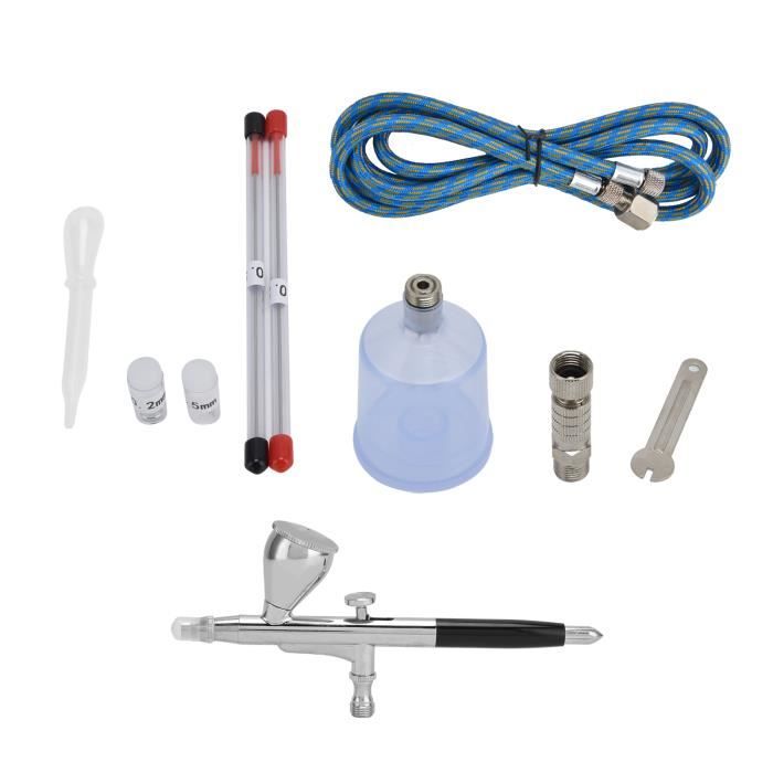 Kit De Nettoyage 19 Pièces Pour Pistolet à Peinture/aérographe - Brosses Et Aiguilles De Précision - 10