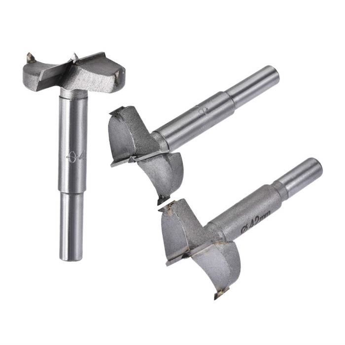 Mèche Forstner 101,6 Mm (4 Pouces) - Pour Bois Dur, Plastique, Contreplaqué, Lame Carbure YG8 Épaisseur 2 Mm
