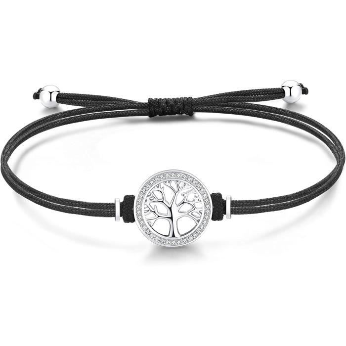 Bracelet Arbre De Vie En Argent 925/1000 – Bijou Femme Élégant Neuf Avec Écrin