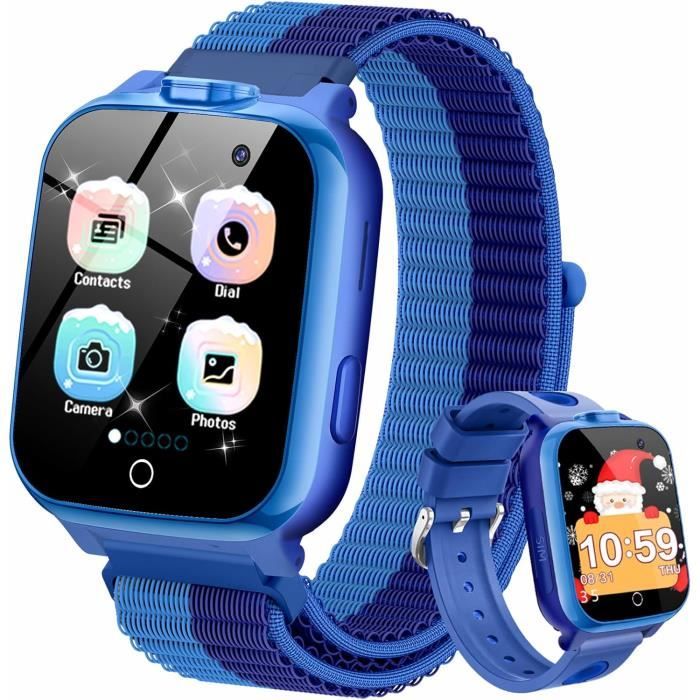 Montre Connectée Enfant étanche IPX7 - Appel SOS, Géolocalisation, Chat Vocal, Clôture électronique | Écran 1.44 Pouce, Batterie 400mAh