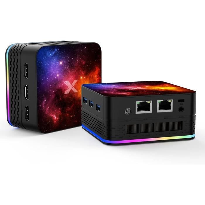 Mini Pc, Intel 12Ème Génération Alder Lake-N100 (Jusqu'À 3,4 Ghz), 16