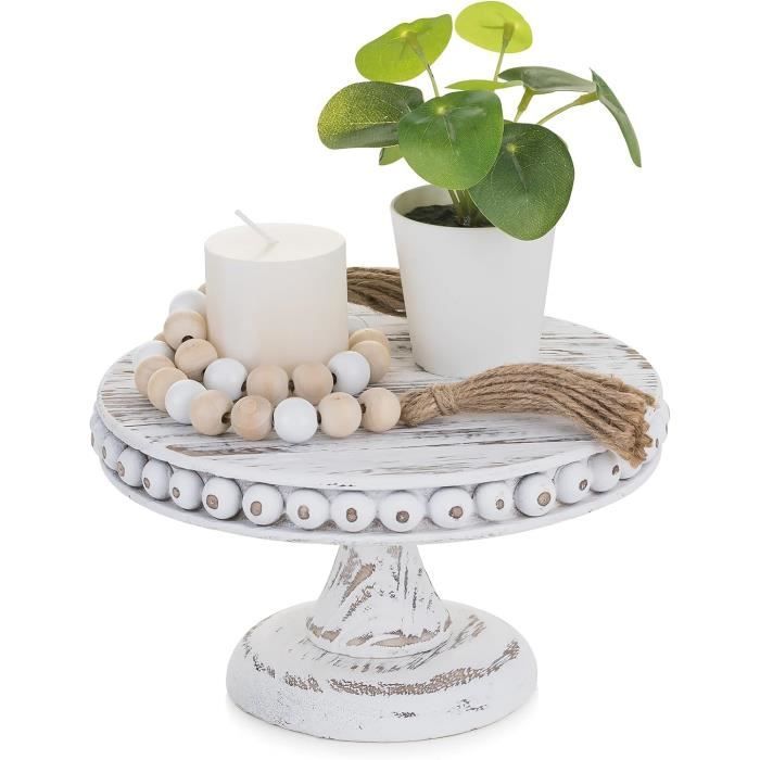 Présentoir à Gâteaux Bois 4 Étages - Décoration Fête Mariage Anniversaire