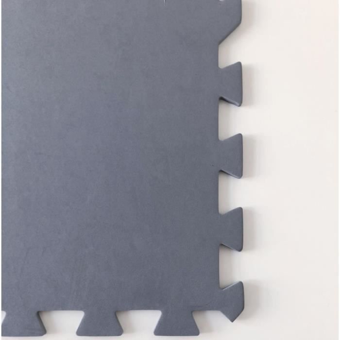 tillvex® Lot de 12 tapis de protection de sol pour piscine et