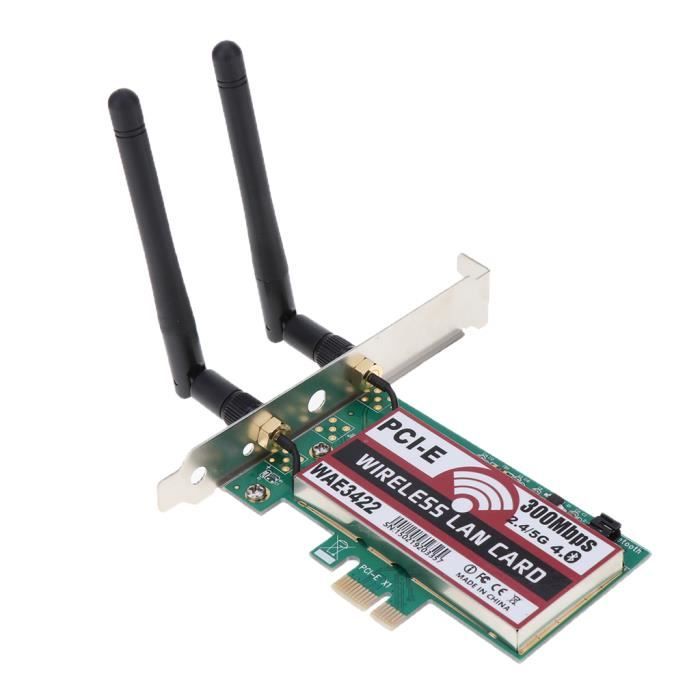 Carte Réseau Sans Fil WIFI Carte Réseau PCI-E Carte Réseau Local WLAN ...