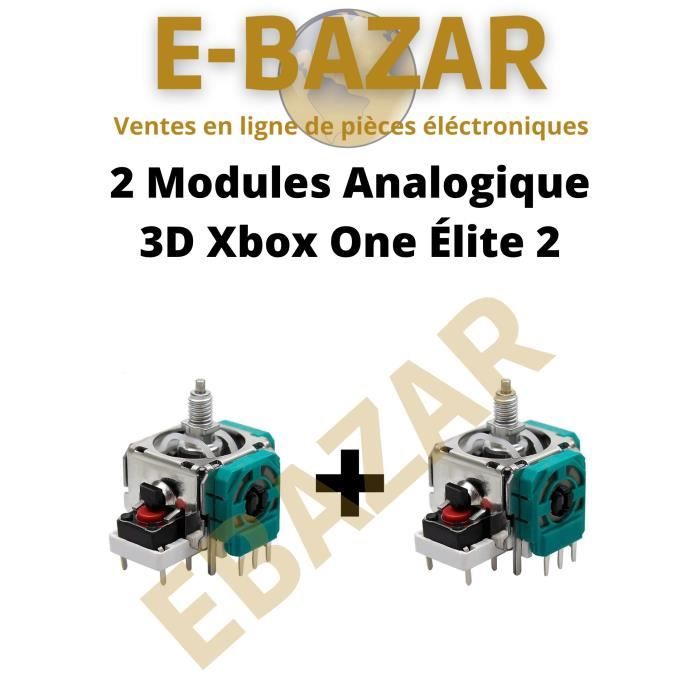 Joystick Xbox One Elite 2 - EBAZAR - Module Élite 2 - Gris - Garantie 2 ans - Blanc