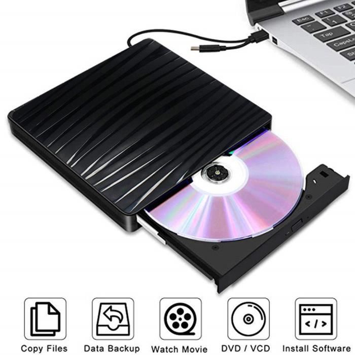 Ordinateur portable hp avec lecteur cd dvd integre - Cdiscount