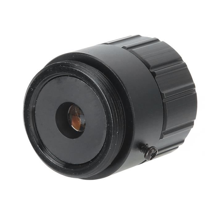 Objectif de caméra CCTV 5MP, M12x0,5 185 sécurité Fisheye Objectif de caméra CCTV 5MP, M12x0,5 185 sécurité Fisheye