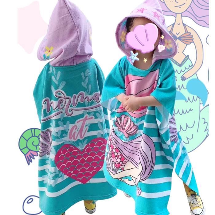 PandaHome Poncho de bain pour enfants, poncho éponge pour garçons et filles en 100 % coton, peignoir à capuche, séchage rapide, doux, absorbant 400 g/m², kl-bleu, 2-4 jaar PandaHome Poncho de bain pour enfants, poncho éponge pour garçons et filles en 100 % coton, peignoir à capuche, séchage rapide, doux, absorbant 400 g/m², kl-bleu, 2-4 jaar