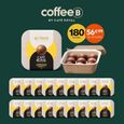180 Boules de Café CoffeeB - ESPRESSO - 100% Compostables - Compatible avec machines CoffeeB by Café Royal-1