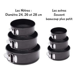 Grand moule couronne . Tupperware . Moule à Charlotte - Arts de la table