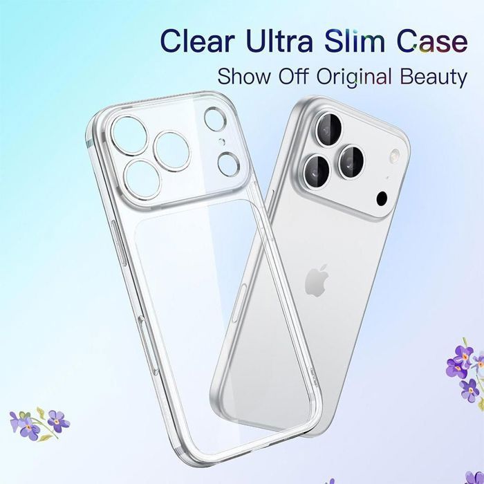 Coque IPhone Transparente Souple TPU - Compatible Modèles X à 17 - Magnétique, Anti-choc, Neuf Sous Blister