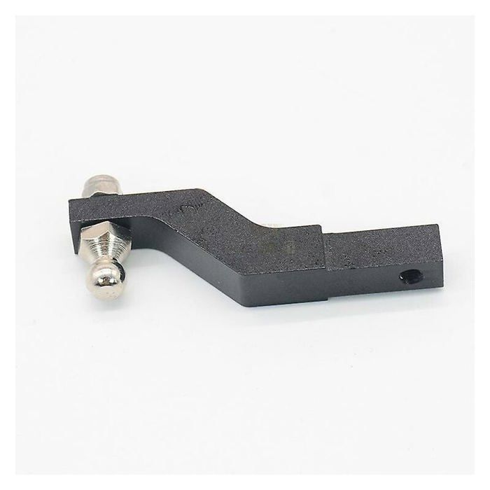 Dilwe Crochet De Remorque Métallique Pour Voiture RC 1/10 – Drop Hitch Noir 42 Mm