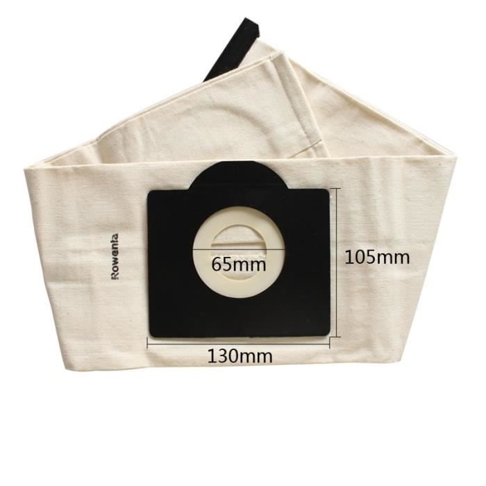 Sac 2Pcs Sac poussi re r utilisable et filtre lavable pour