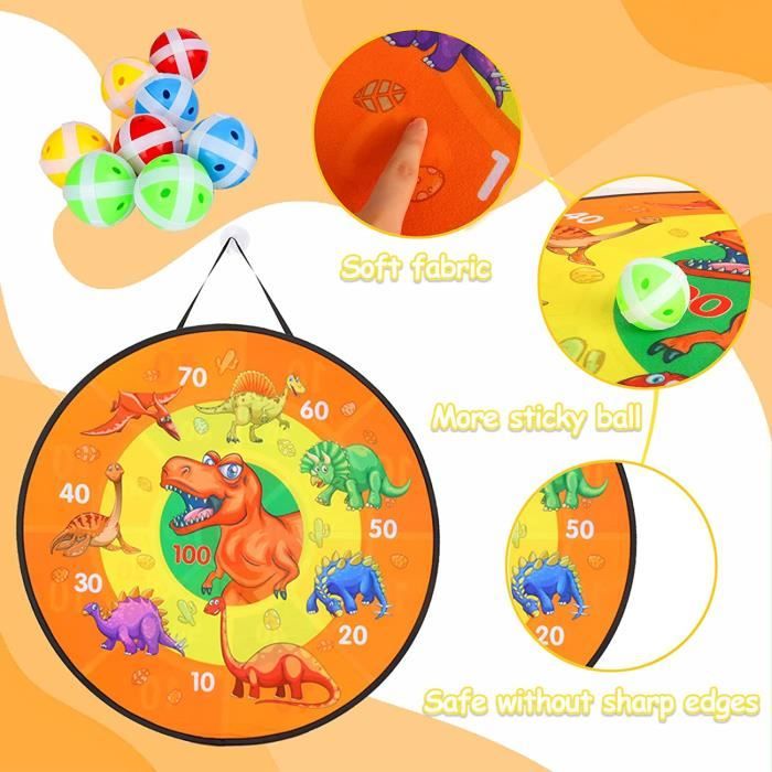 Jeu de fléchettes Double Face, Jeu de fléchettes à Flocage Double Face