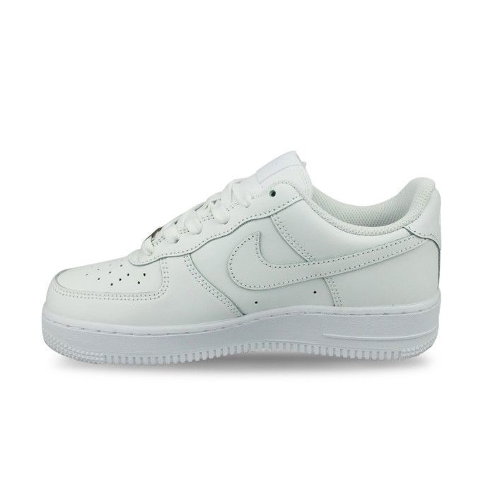 NIKE Baskets Air Force 1 Enfant Garçon Blanc - Cdiscount Chaussures