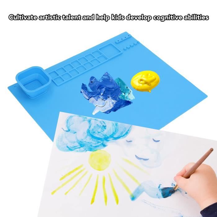 tapis de peinture enfant silicone - Tapis de peinture en silicone