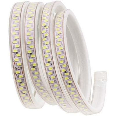 Led Ruban,Ac 220V 230V 240V Smd 5630 180Leds - M Super Bright Avec Interrupteur De 3 M Prise Eu