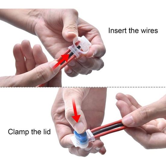 Connecteurs De Câbles étanches Pour Tondeuse - Lot De 20, Avec Gel, Auto-dénudants - Réparation Tondeuse Robot, Outils Jardin - 4