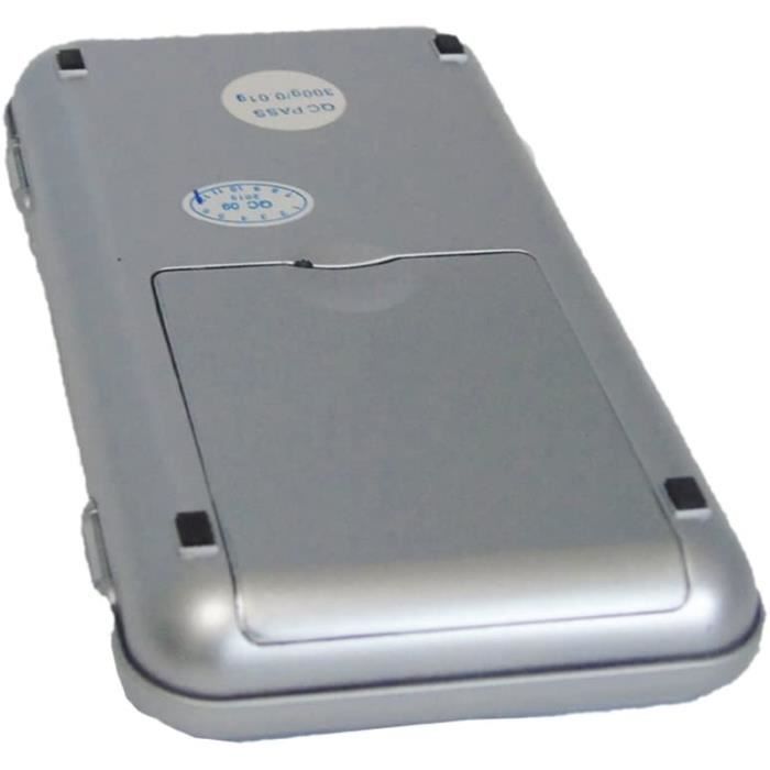 Balance De Poche électronique Rosenstein & Söhne - 300g X 0.01g - Inox Argent